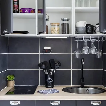 L'authentique *studio *parking Prive* *wifi*calme 卢德